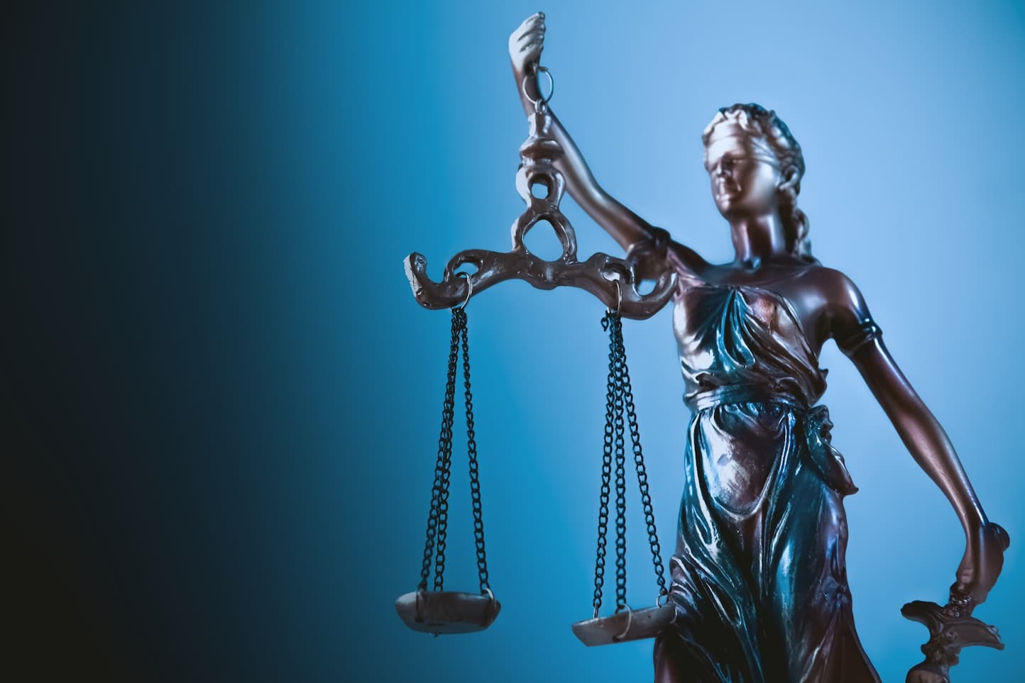 Lady Justice holding the scales
